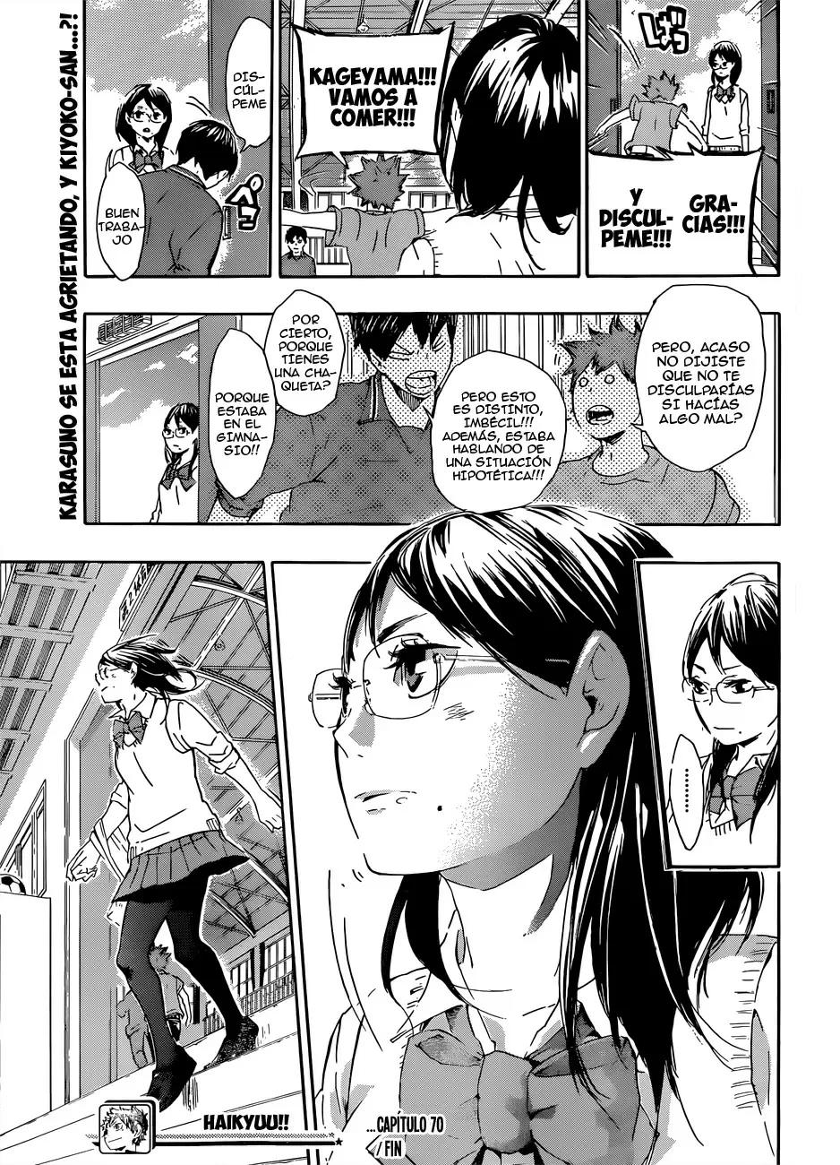 Haikyuu!! - Capítulo 70 - Página 19 - LectorTMOo