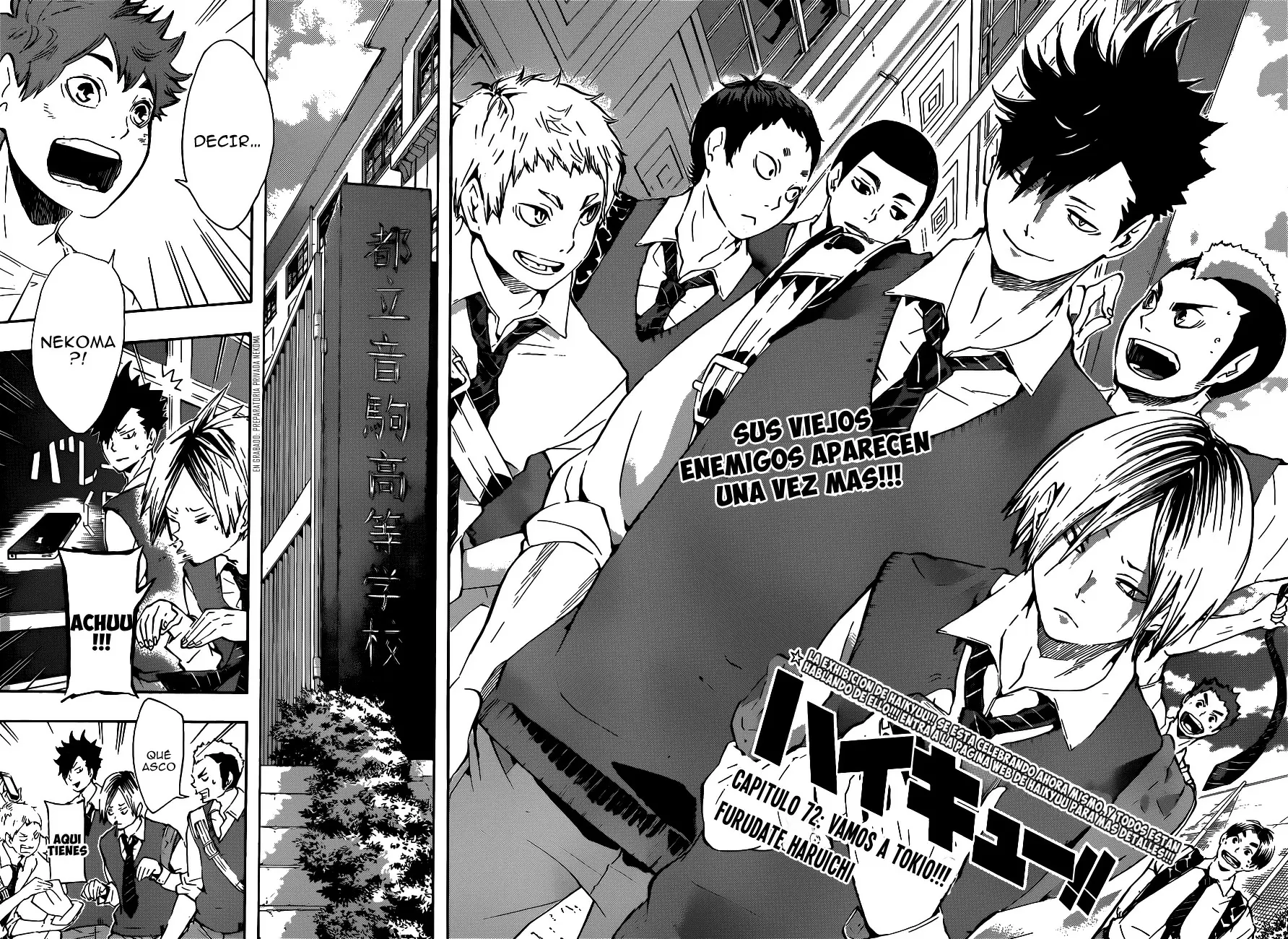 Haikyuu!! - Capítulo 72 - Página 7 - LectorTMOo