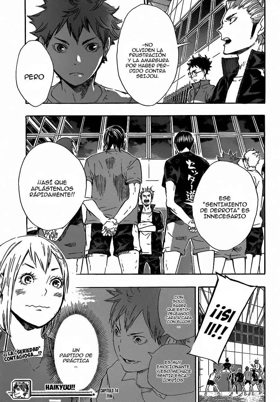 Haikyuu!! - Capítulo 74 - Página 19 - LectorTMOo