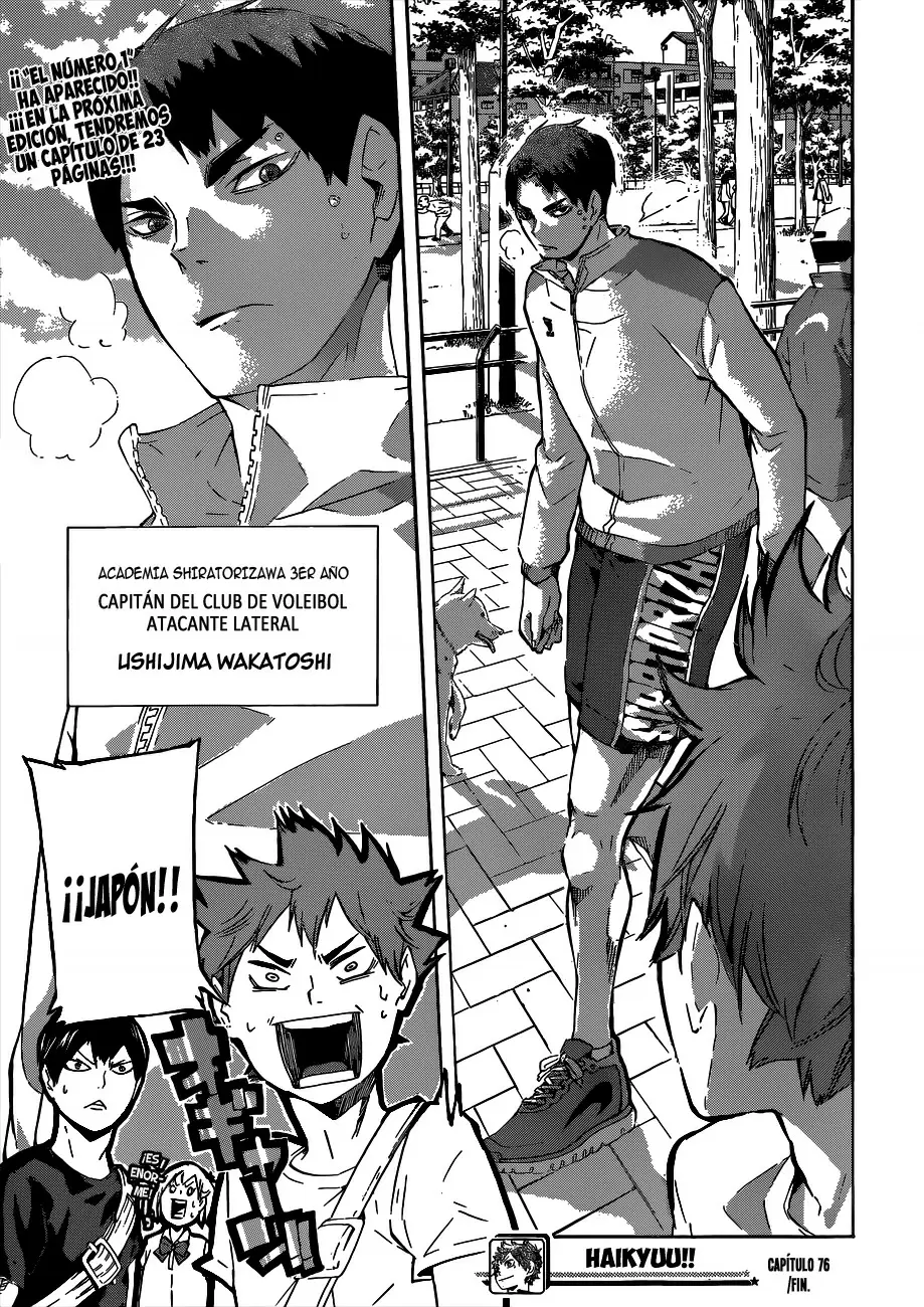 Haikyuu!! - Capítulo 76 - Página 17 - LectorTMOo
