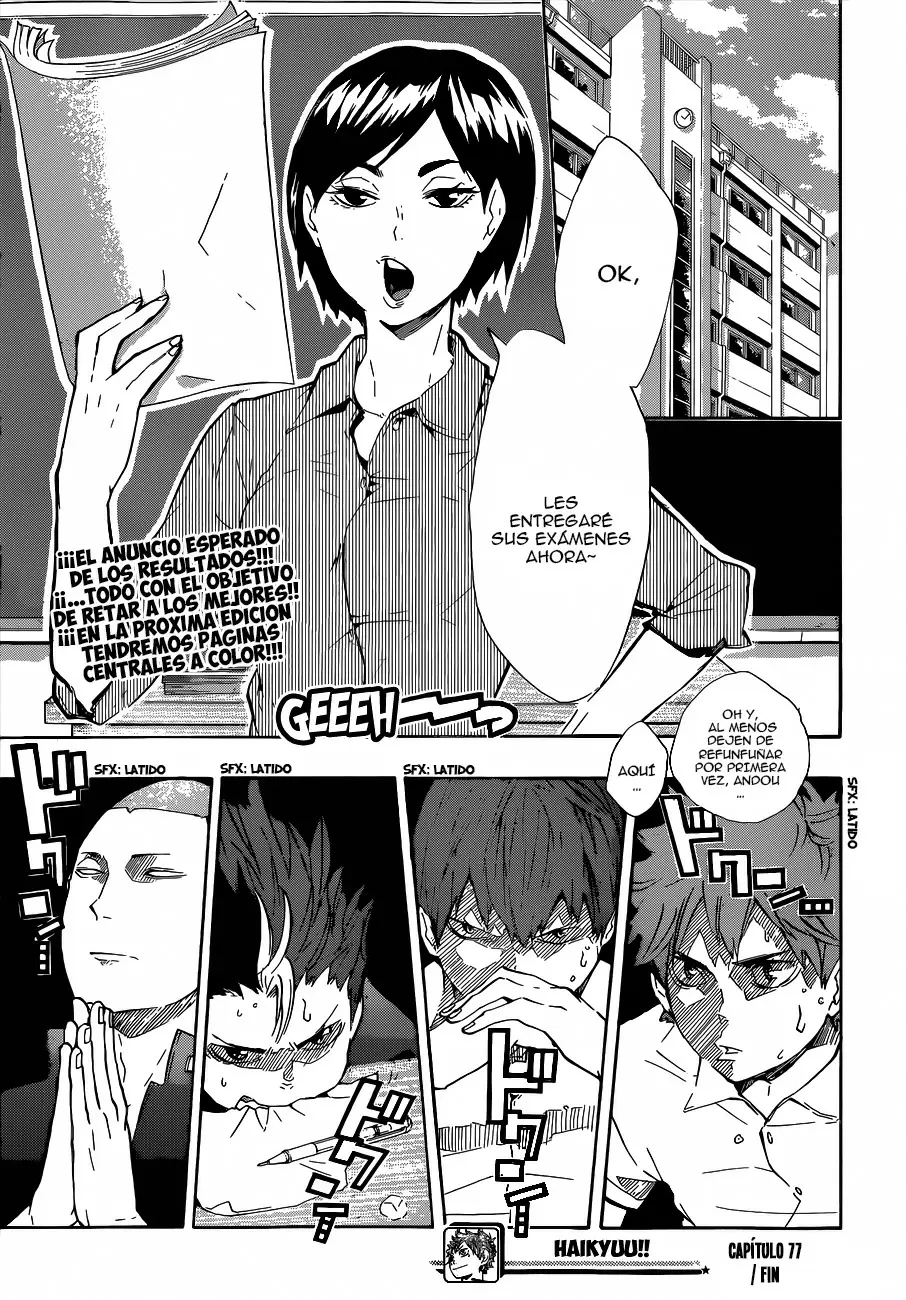 Haikyuu!! - Capítulo 77 - Página 20 - LectorTMOo