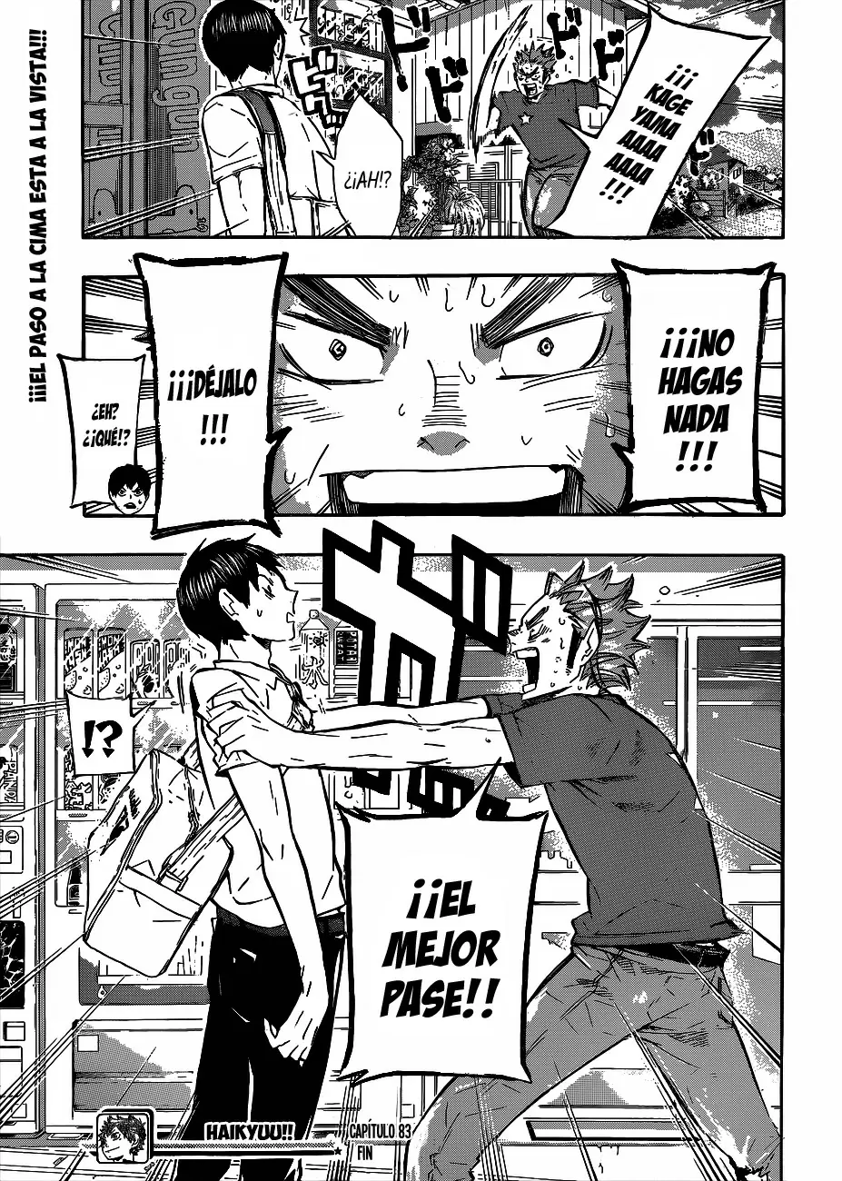 Haikyuu!! - Capítulo 83 - Página 19 - LectorTMOo