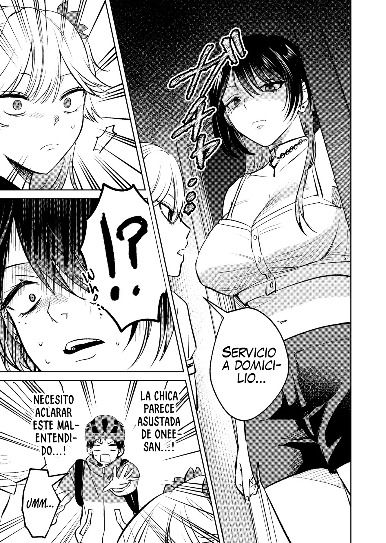 Haitatsu-saki no Onee-san ga Kowa Sugiru Hanashi - Capítulo 9 - Página 4 - LectorTMOo