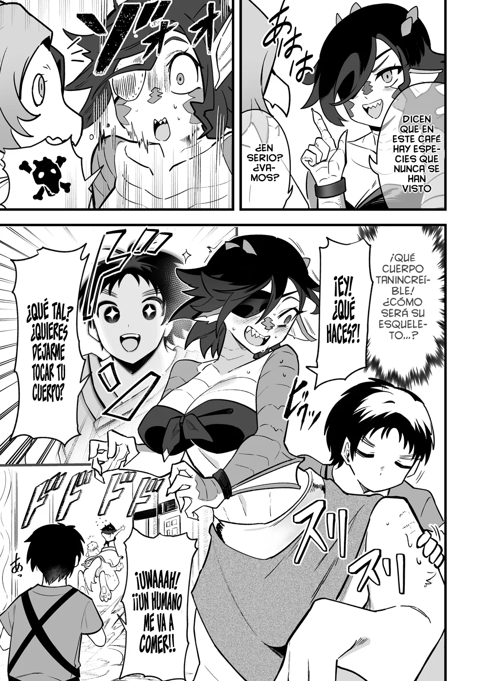 Harem de Masajes en Otro Mundo: ¡Relajo a las Chicas Monstruo Afligidas con mi Presión Divina de Dedo! - Capítulo 1 - Página 13 - LectorTMOo