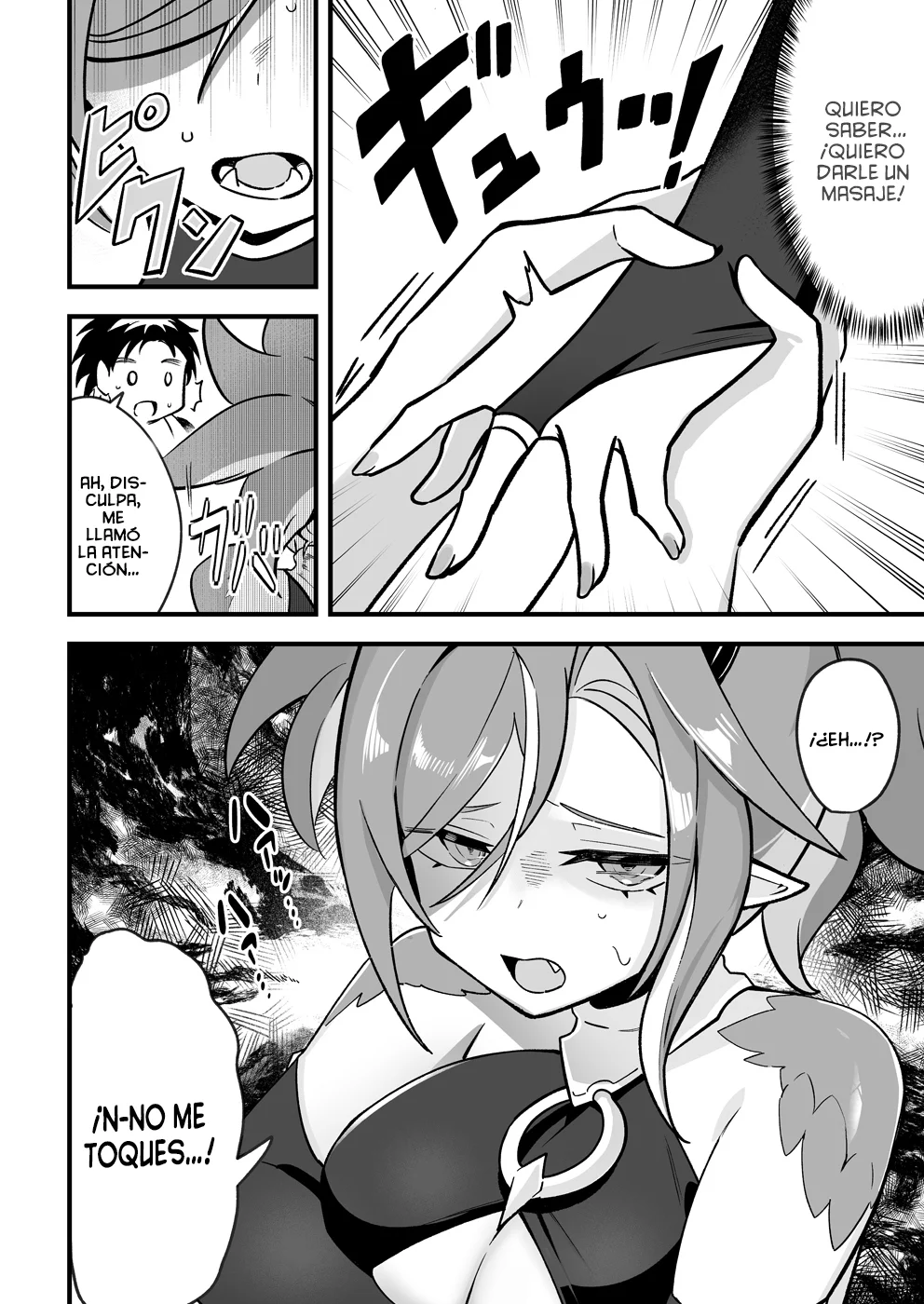 Harem de Masajes en Otro Mundo: ¡Relajo a las Chicas Monstruo Afligidas con mi Presión Divina de Dedo! - Capítulo 1 - Página 16 - LectorTMOo
