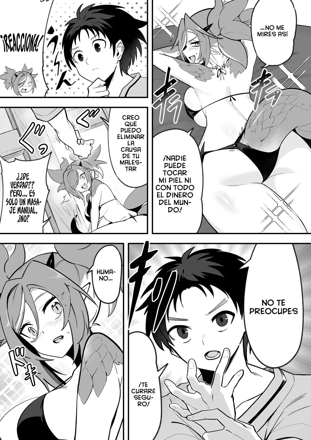 Harem de Masajes en Otro Mundo: ¡Relajo a las Chicas Monstruo Afligidas con mi Presión Divina de Dedo! - Capítulo 1 - Página 21 - LectorTMOo