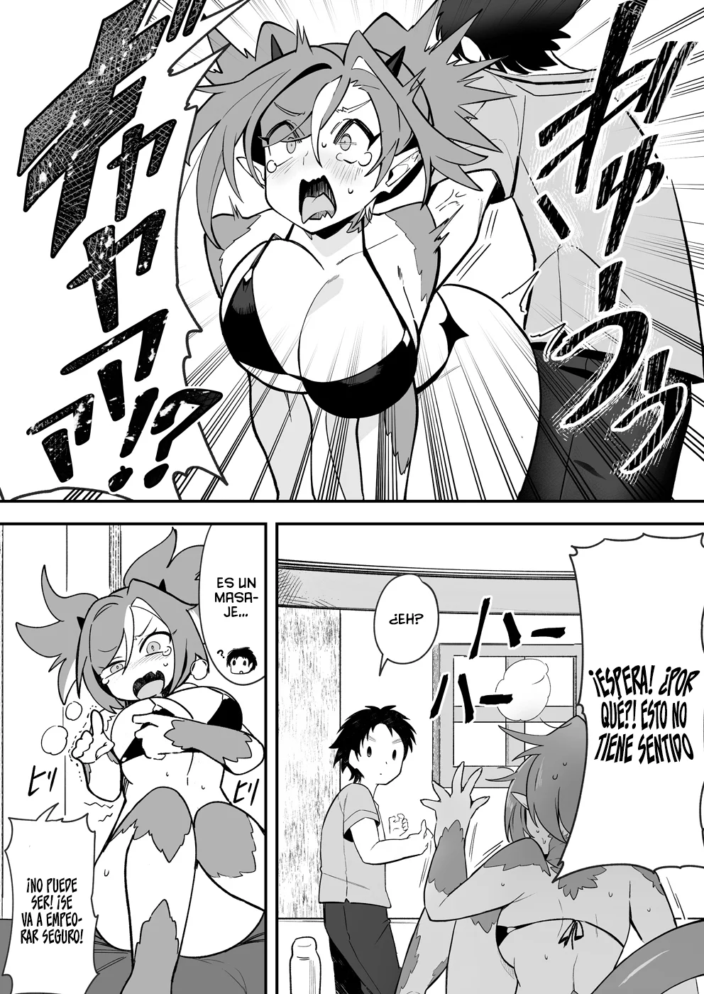 Harem de Masajes en Otro Mundo: ¡Relajo a las Chicas Monstruo Afligidas con mi Presión Divina de Dedo! - Capítulo 1 - Página 22 - LectorTMOo