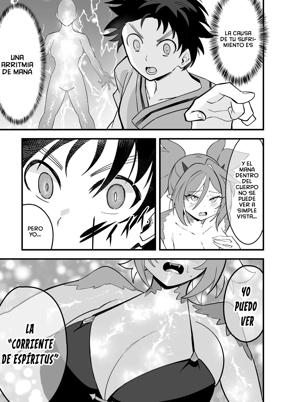 Harem de Masajes en Otro Mundo: ¡Relajo a las Chicas Monstruo Afligidas con mi Presión Divina de Dedo! - Capítulo 1 - Página 23 - LectorTMOo