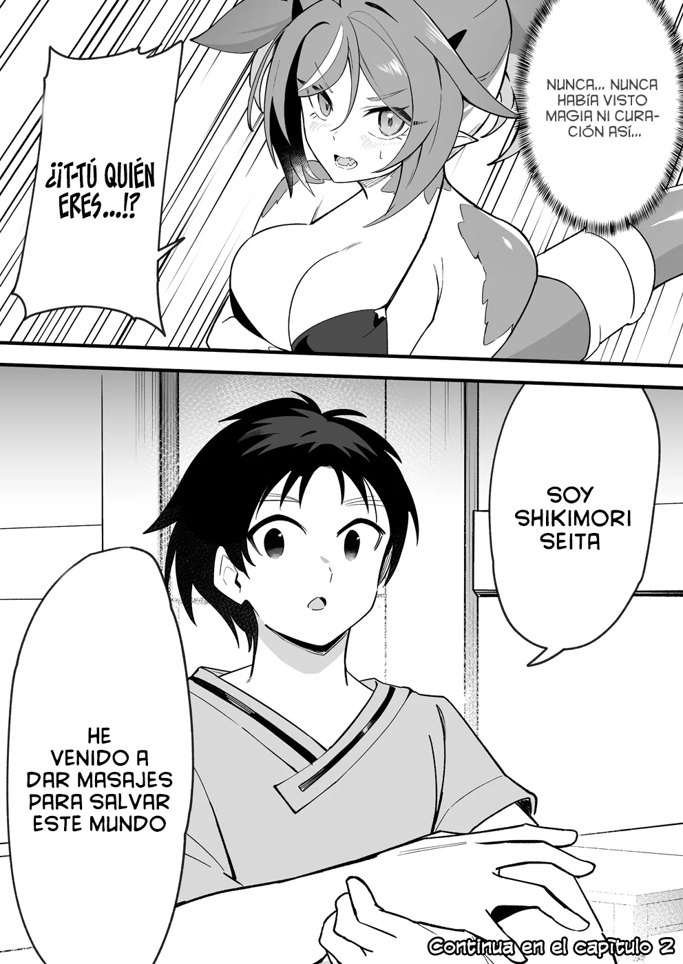 Harem de Masajes en Otro Mundo: ¡Relajo a las Chicas Monstruo Afligidas con mi Presión Divina de Dedo! - Capítulo 1 - Página 32 - LectorTMOo