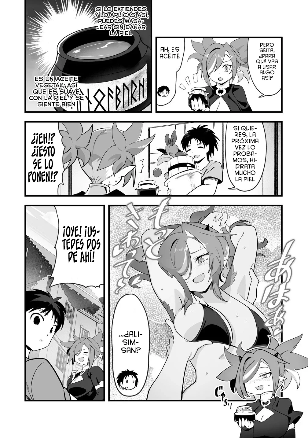 Harem de Masajes en Otro Mundo: ¡Relajo a las Chicas Monstruo Afligidas con mi Presión Divina de Dedo! - Capítulo 3 - Página 4 - LectorTMOo