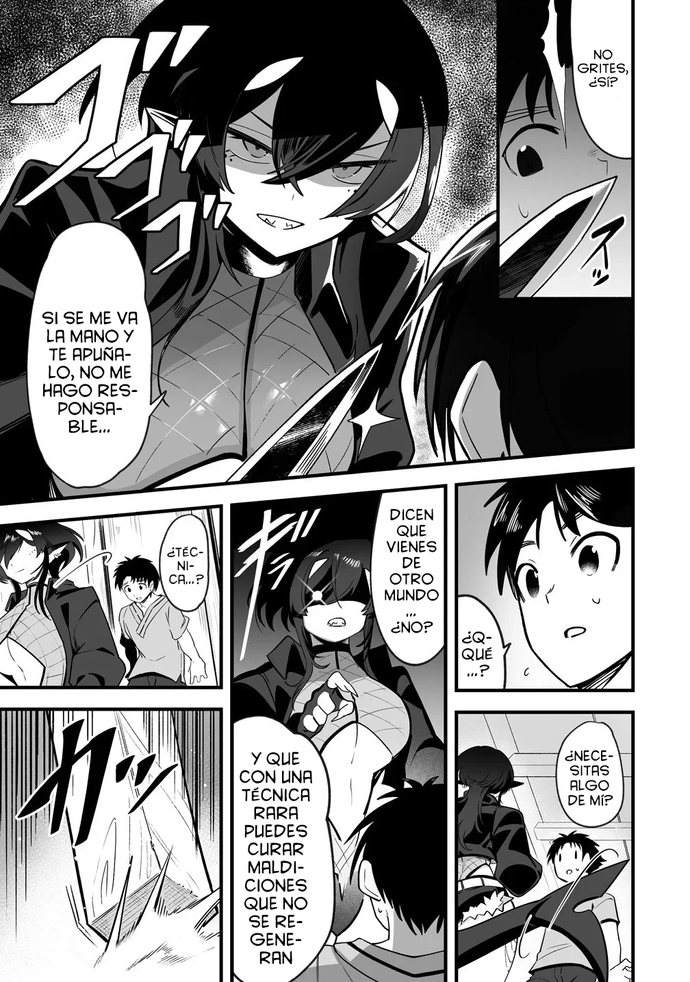 Harem de Masajes en Otro Mundo: ¡Relajo a las Chicas Monstruo Afligidas con mi Presión Divina de Dedo! - Capítulo 3 - Página 9 - LectorTMOo