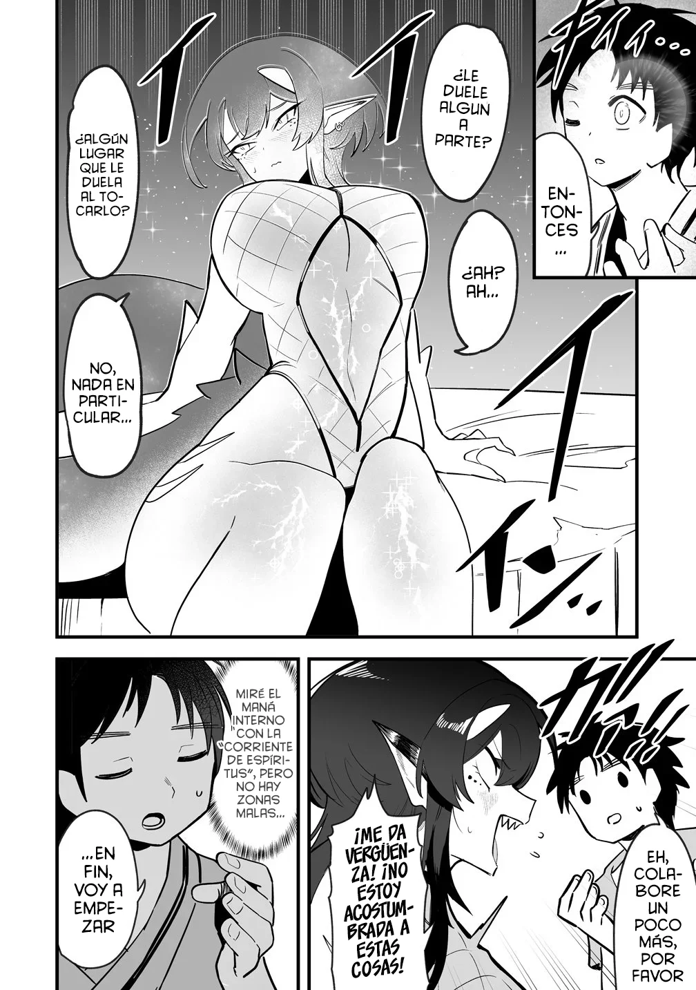 Harem de Masajes en Otro Mundo: ¡Relajo a las Chicas Monstruo Afligidas con mi Presión Divina de Dedo! - Capítulo 3 - Página 14 - LectorTMOo
