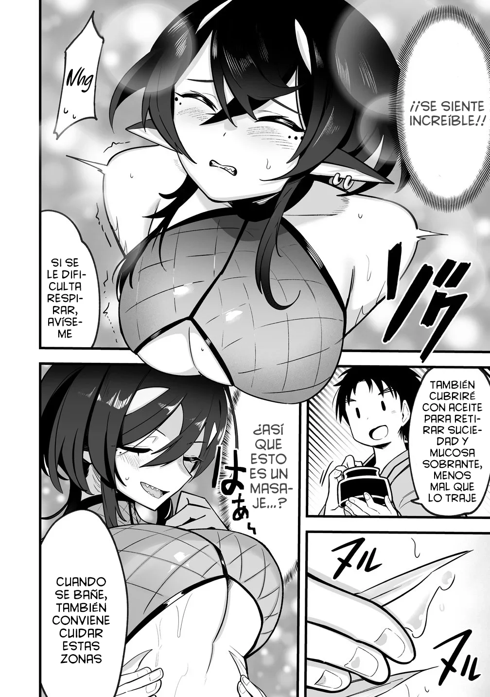 Harem de Masajes en Otro Mundo: ¡Relajo a las Chicas Monstruo Afligidas con mi Presión Divina de Dedo! - Capítulo 3 - Página 16 - LectorTMOo