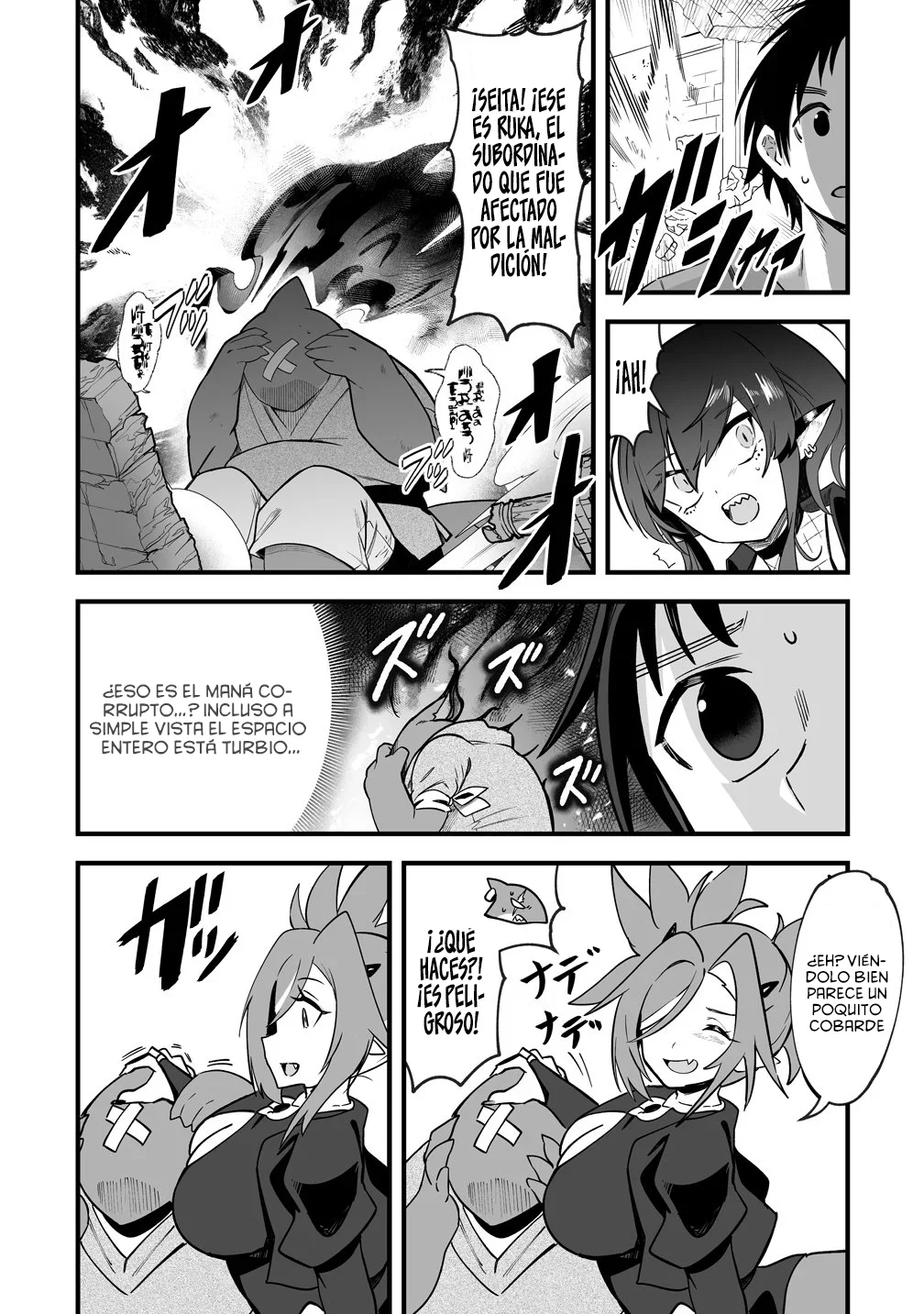 Harem de Masajes en Otro Mundo: ¡Relajo a las Chicas Monstruo Afligidas con mi Presión Divina de Dedo! - Capítulo 4 - Página 9 - LectorTMOo