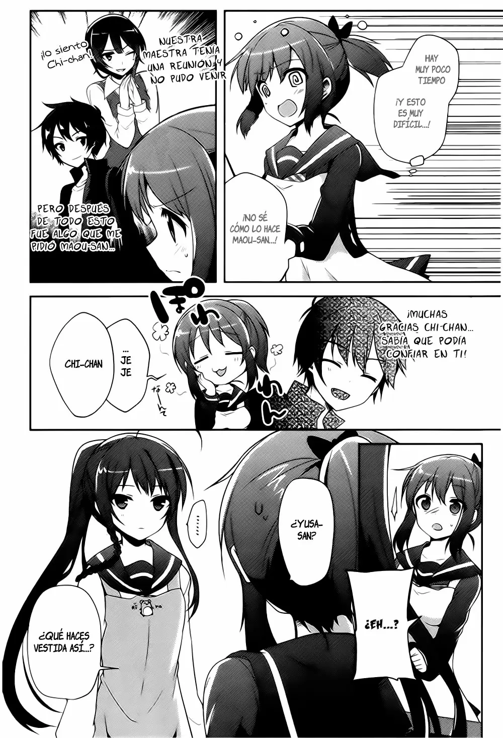 Hataraku Maou-sama! High School! - Capítulo 12 - Página 10 - LectorTMOo