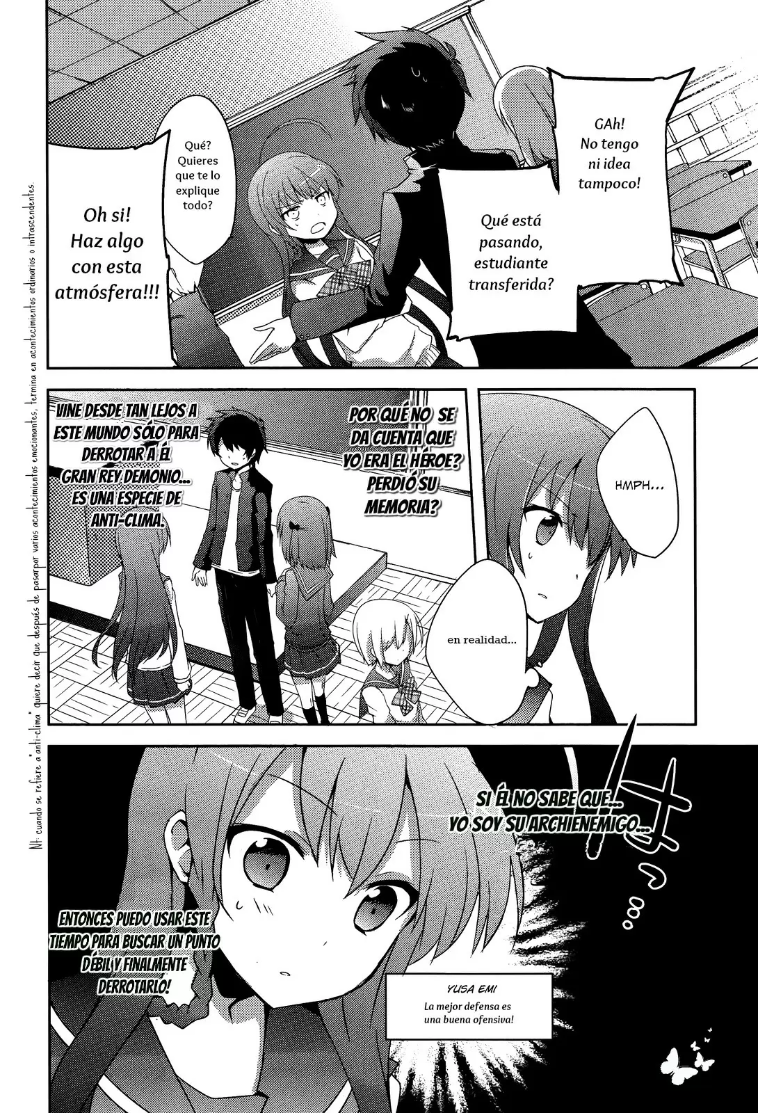 Hataraku Maou-sama! High School! - Capítulo 2 - Página 4 - LectorTMOo