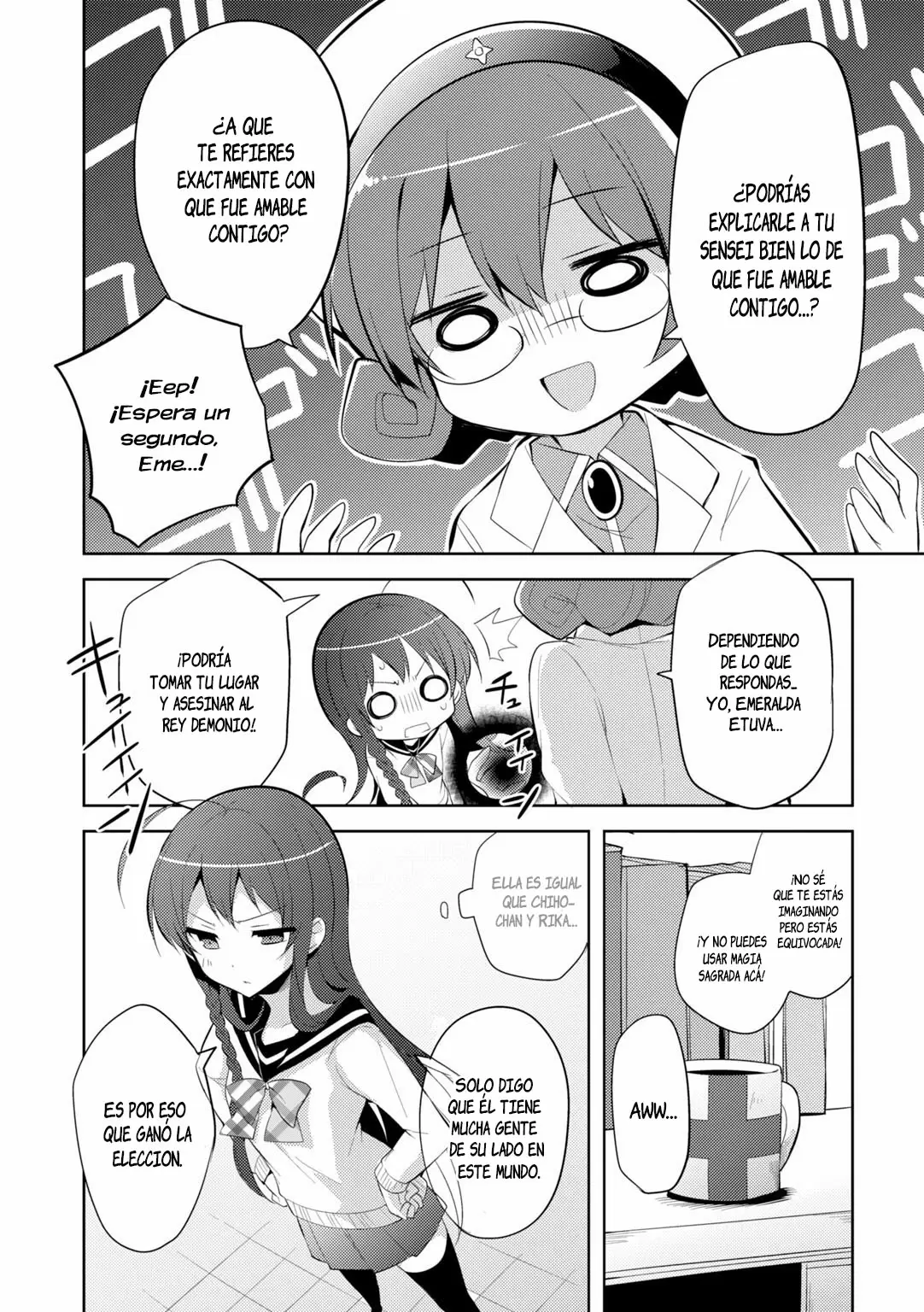 Hataraku Maou-sama! High School! - Capítulo 26 - Página 19 - LectorTMOo