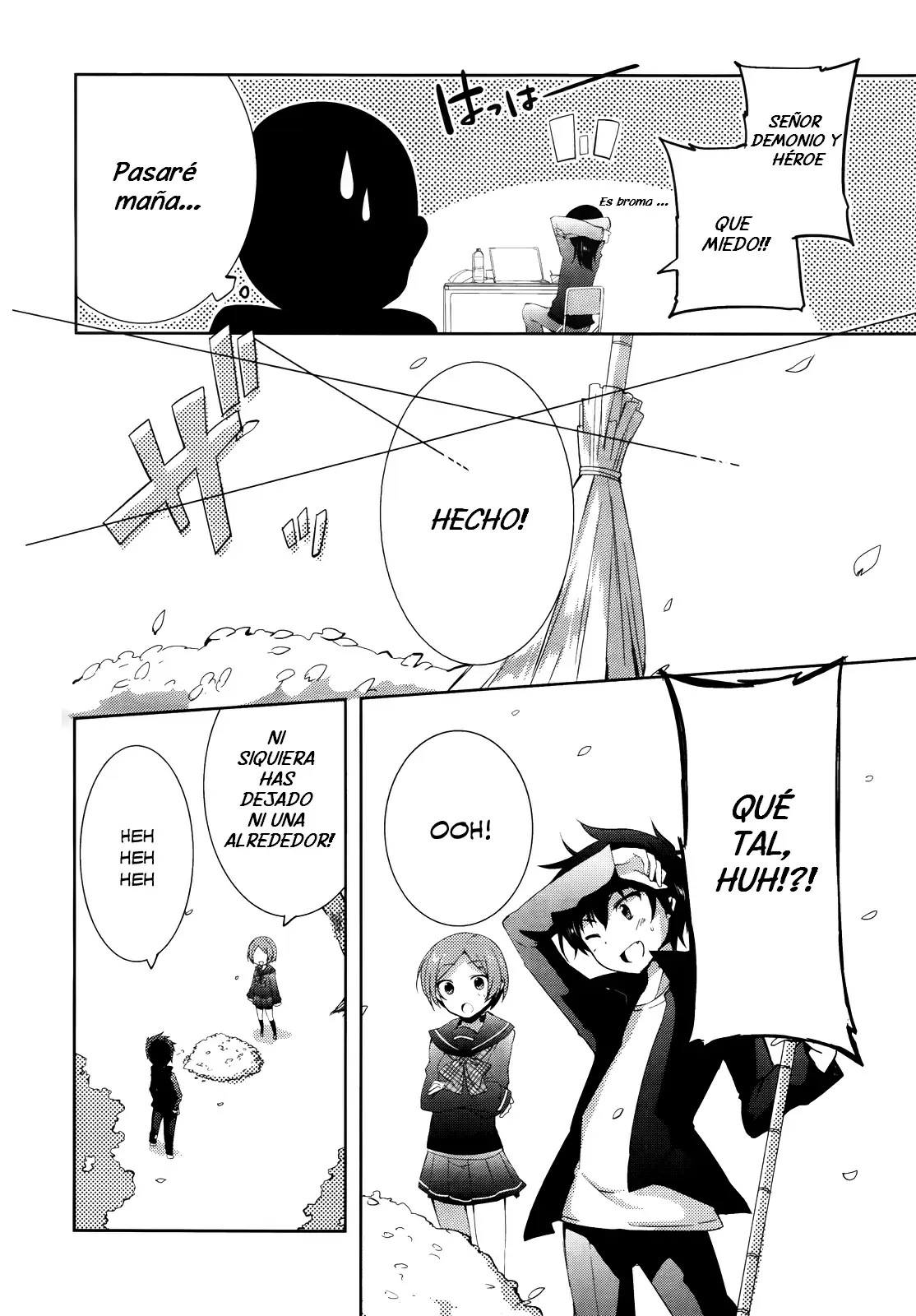 Hataraku Maou-sama! High School! - Capítulo 3 - Página 12 - LectorTMOo