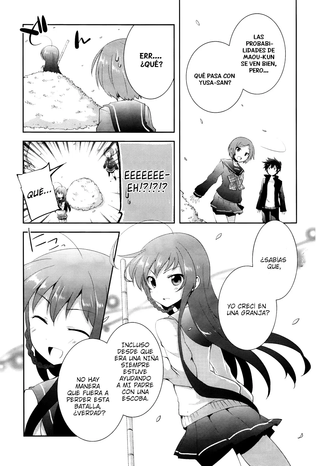 Hataraku Maou-sama! High School! - Capítulo 3 - Página 13 - LectorTMOo