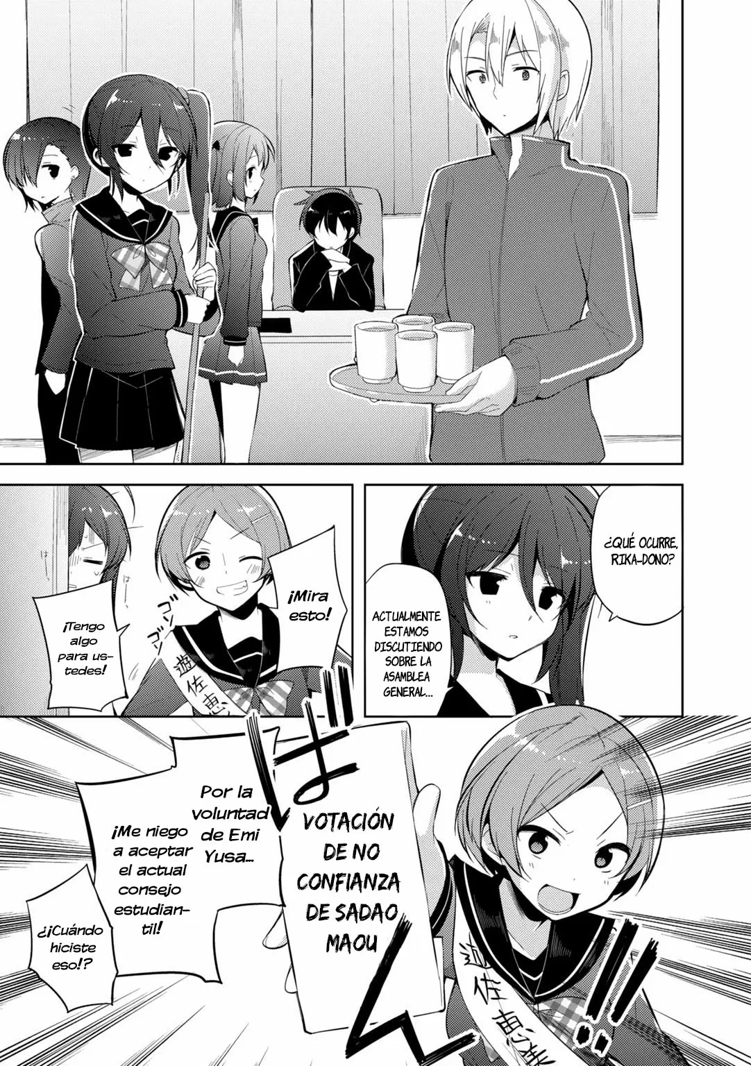 Hataraku Maou-sama! High School! - Capítulo 30 - Página 8 - LectorTMOo