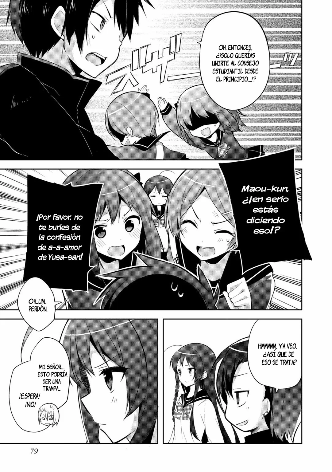 Hataraku Maou-sama! High School! - Capítulo 31 - Página 4 - LectorTMOo