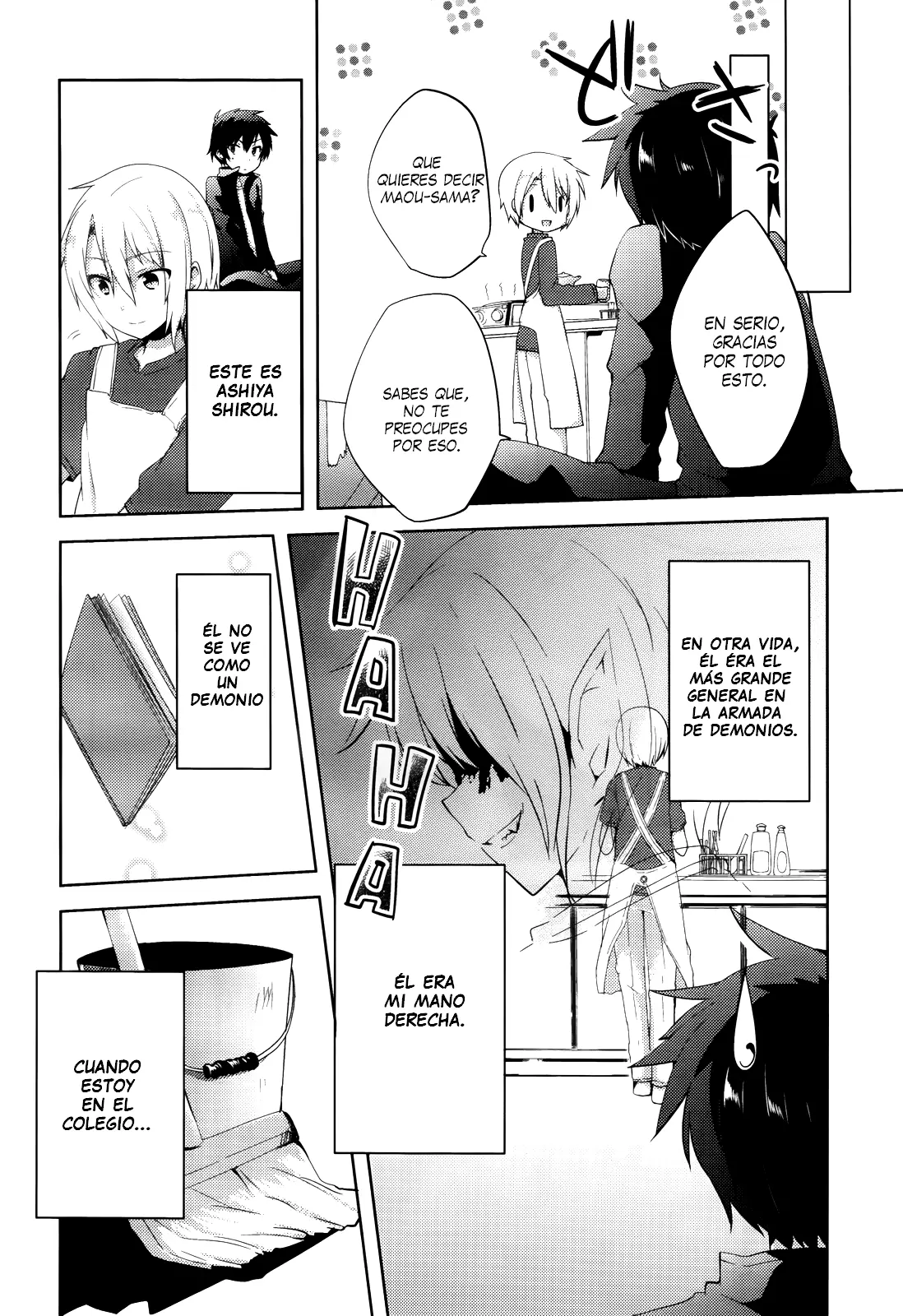 Hataraku Maou-sama! High School! - Capítulo 4 - Página 4 - LectorTMOo
