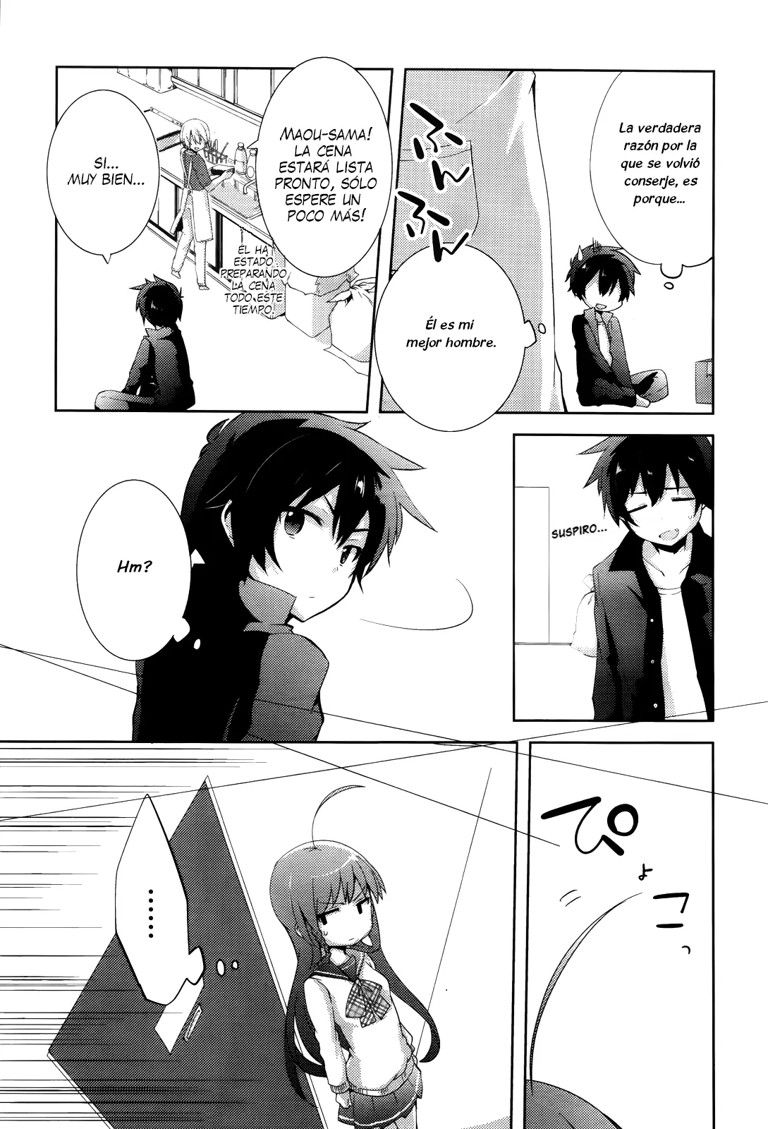 Hataraku Maou-sama! High School! - Capítulo 4 - Página 7 - LectorTMOo
