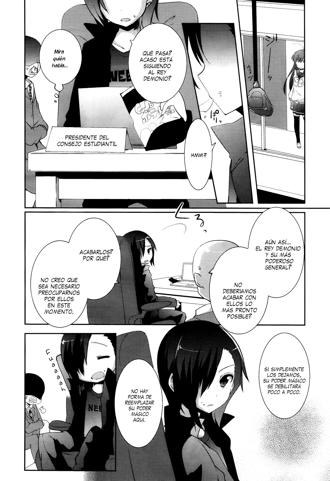 Hataraku Maou-sama! High School! - Capítulo 4 - Página 8 - LectorTMOo