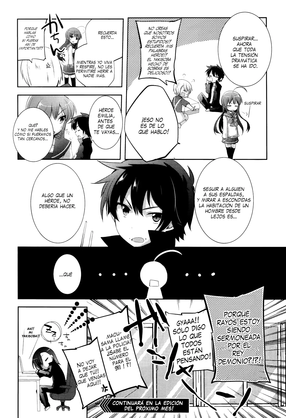 Hataraku Maou-sama! High School! - Capítulo 4 - Página 14 - LectorTMOo
