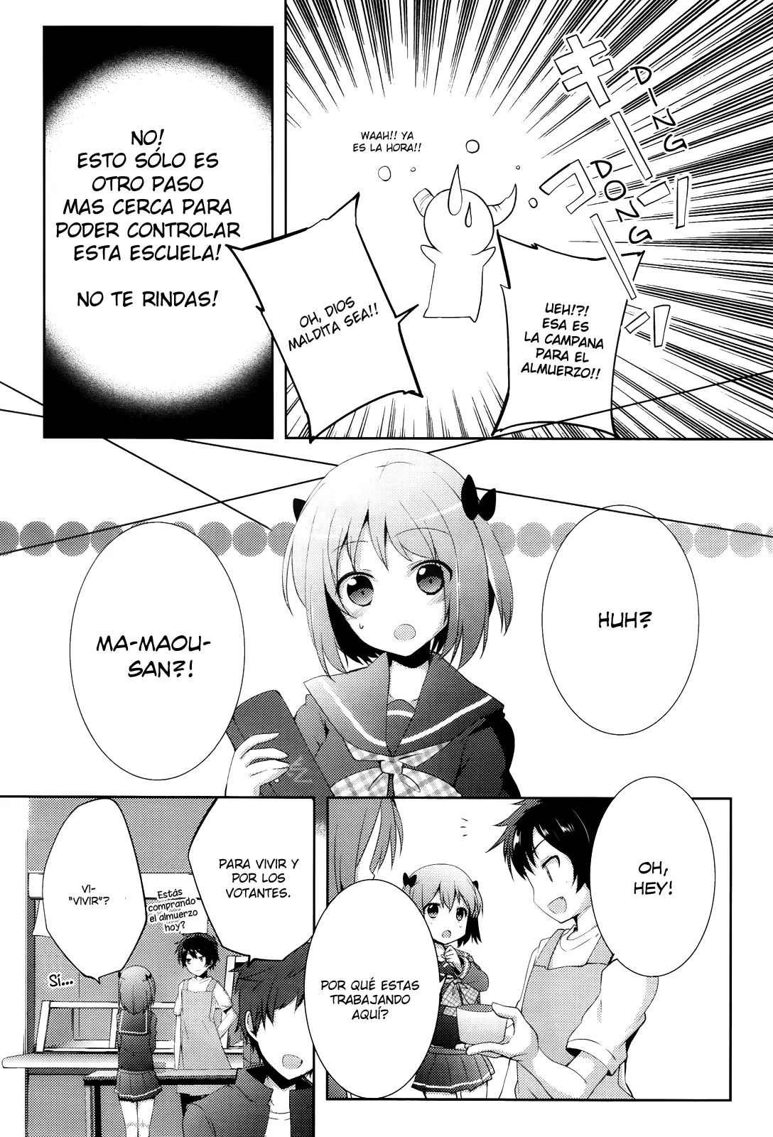 Hataraku Maou-sama! High School! - Capítulo 5 - Página 8 - LectorTMOo