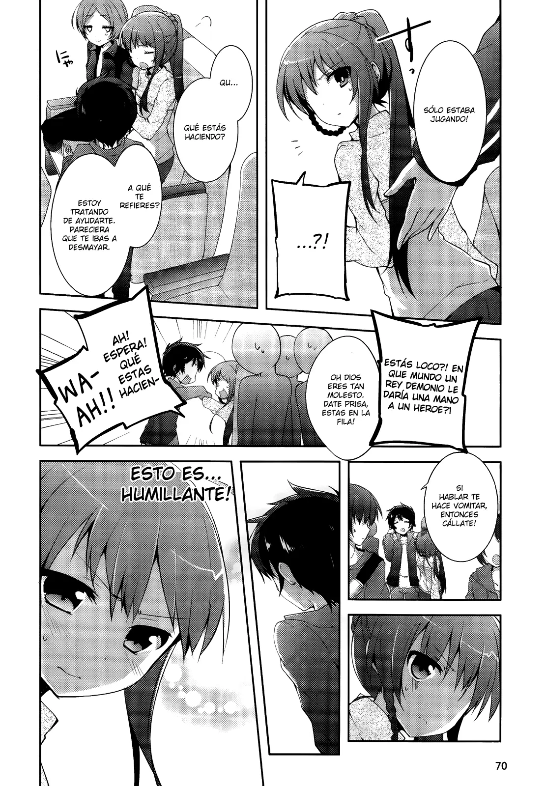 Hataraku Maou-sama! High School! - Capítulo 6 - Página 4 - LectorTMOo