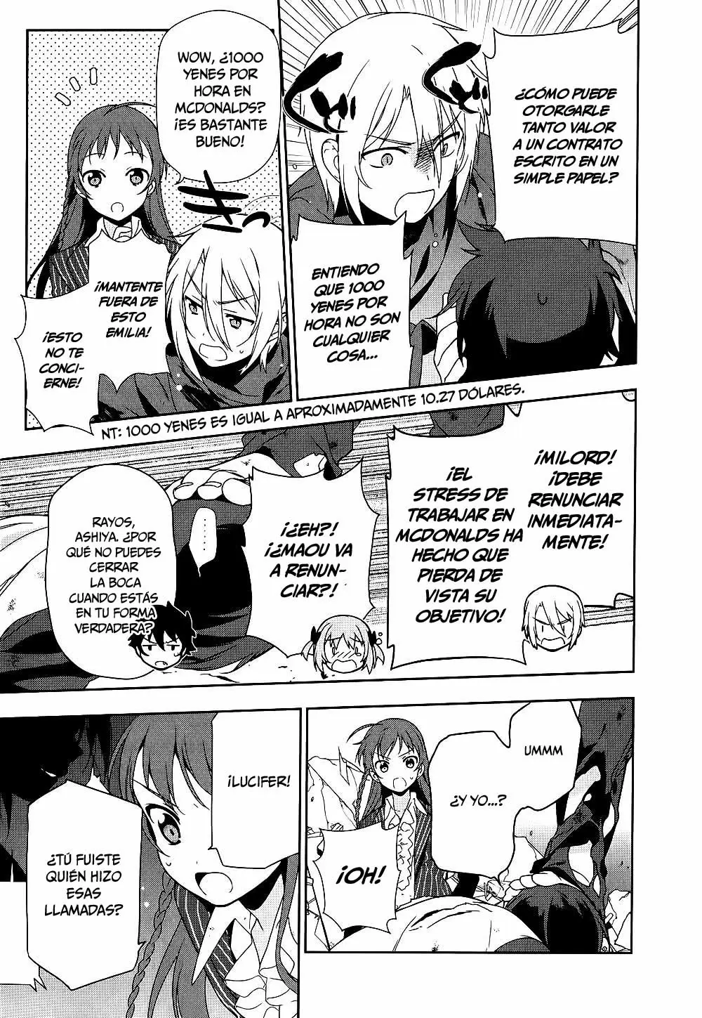 Hataraku Maou-sama! - Capítulo 11 - Página 9 - LectorTMOo