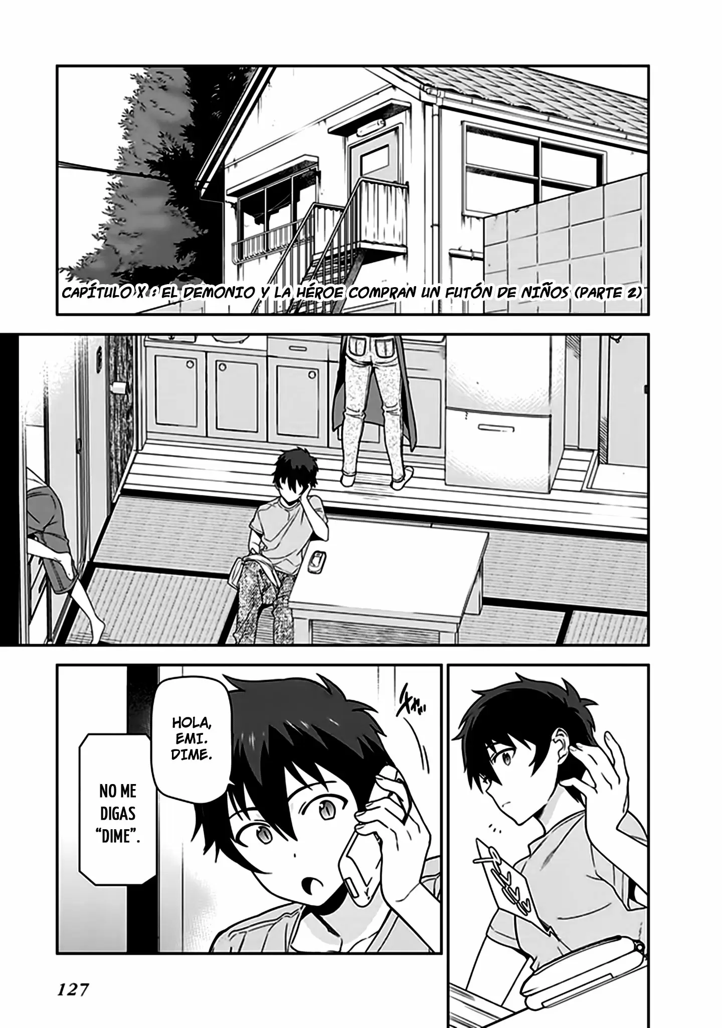Hataraku Maou-sama! - Capítulo 49.2 - Página 1 - LectorTMOo