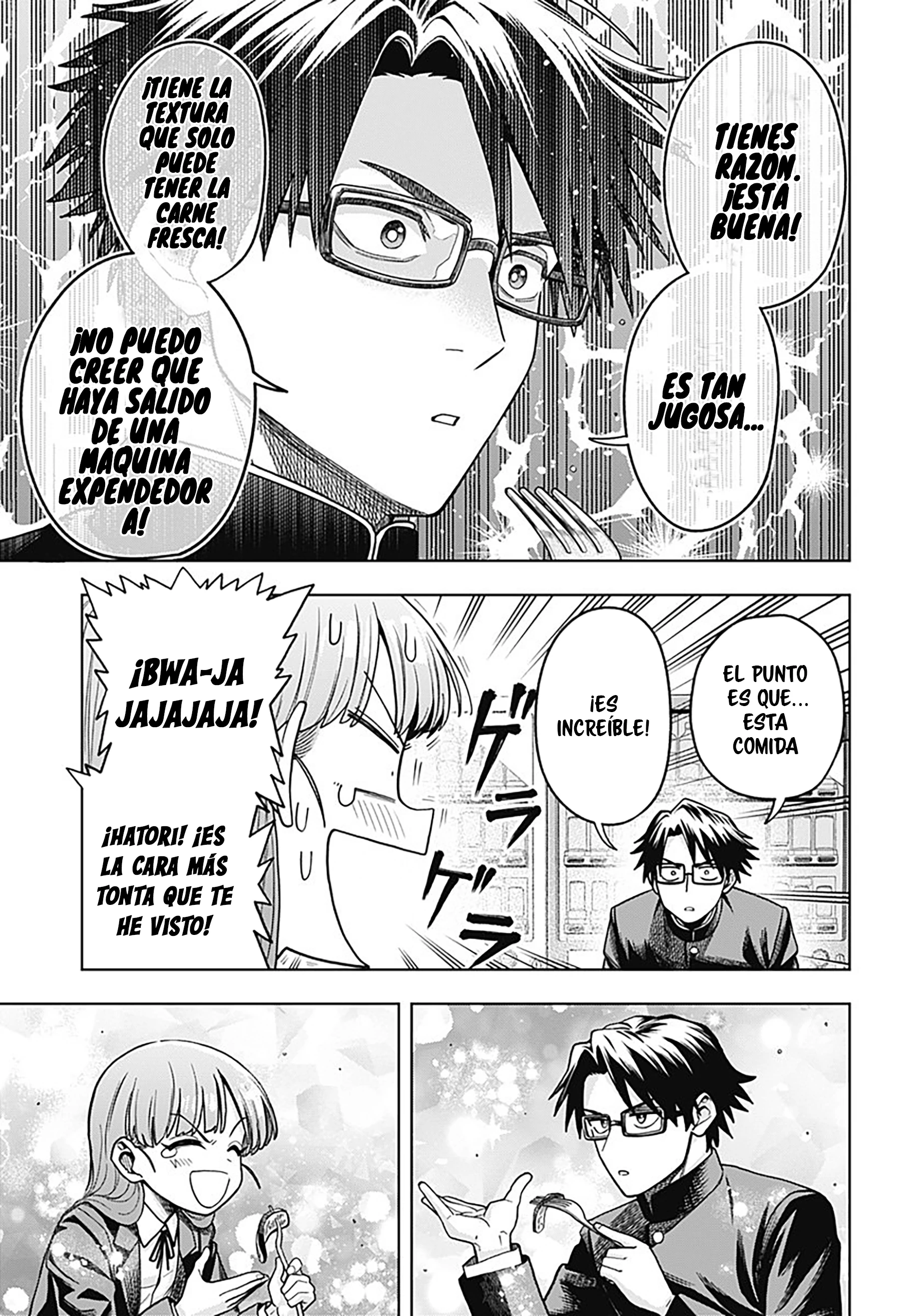 Hatori to Furuta no Hinichijou Sahanji - Capítulo 3 - Página 14 - LectorTMOo