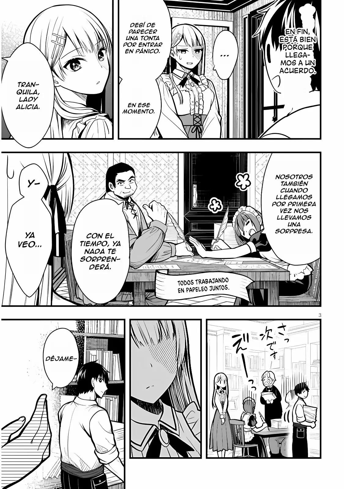 Henkyou Mob Kizoku no Uchi ni Totsuidekita Akuyaku Reijou ga, Mechakucha Dekiru Yoi Yome Nanda ga? - Capítulo 3 - Página 5 - LectorTMOo