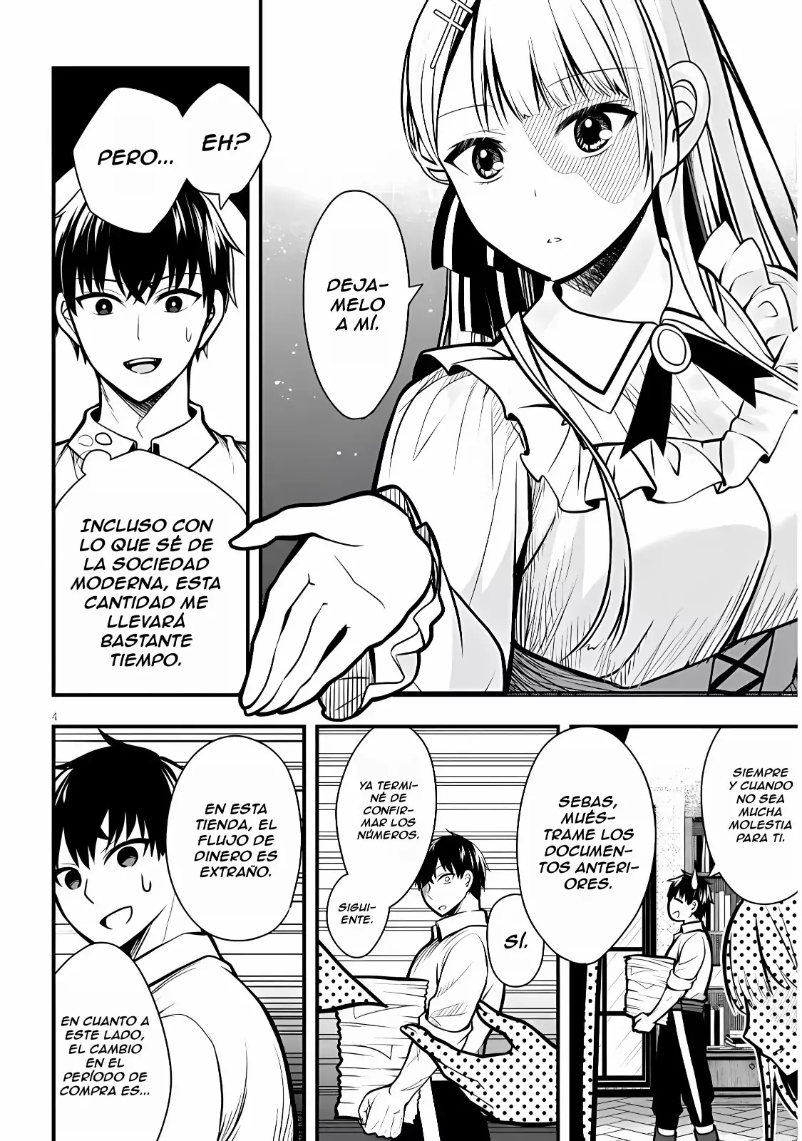 Henkyou Mob Kizoku no Uchi ni Totsuidekita Akuyaku Reijou ga, Mechakucha Dekiru Yoi Yome Nanda ga? - Capítulo 3 - Página 6 - LectorTMOo