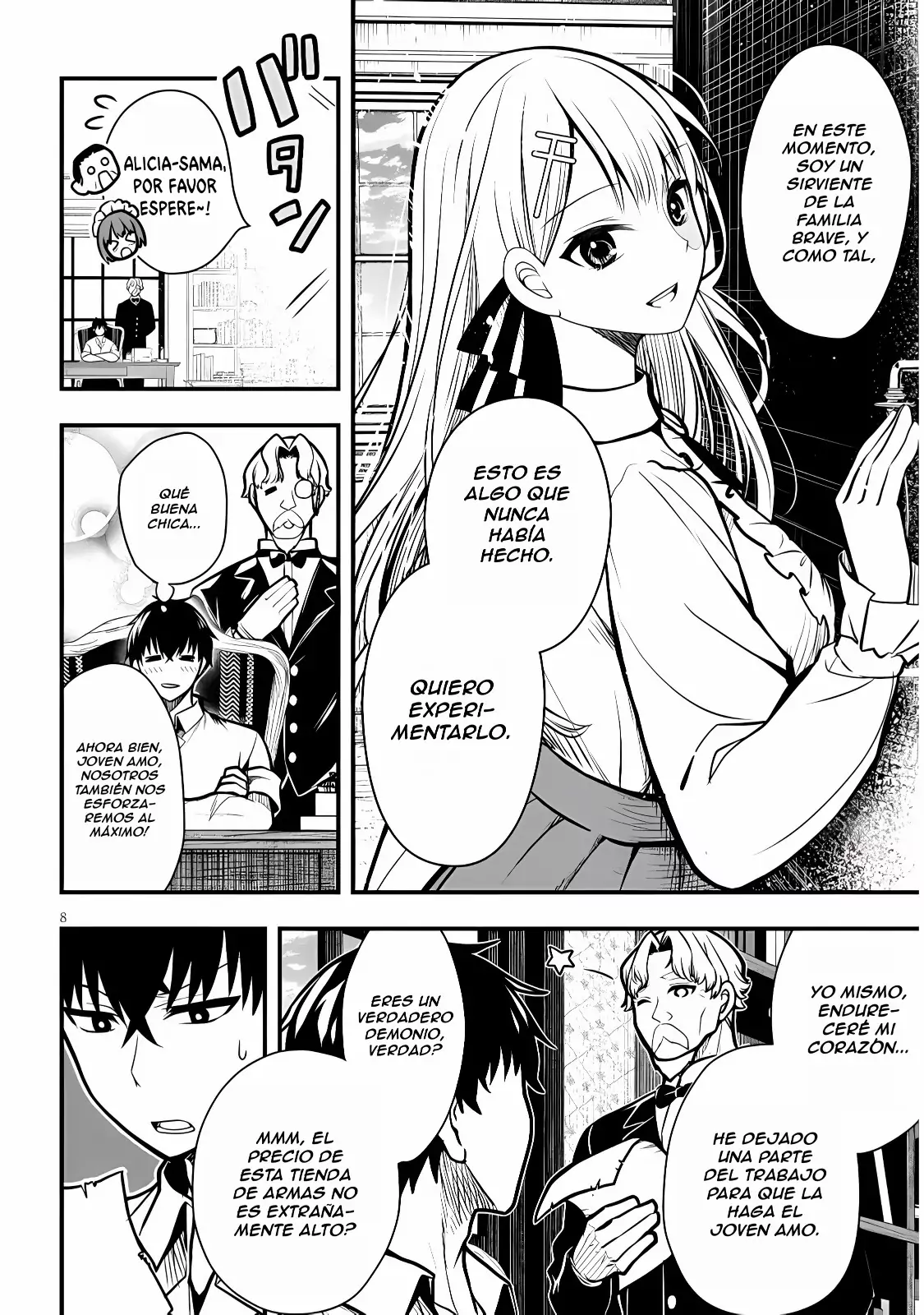 Henkyou Mob Kizoku no Uchi ni Totsuidekita Akuyaku Reijou ga, Mechakucha Dekiru Yoi Yome Nanda ga? - Capítulo 3 - Página 10 - LectorTMOo