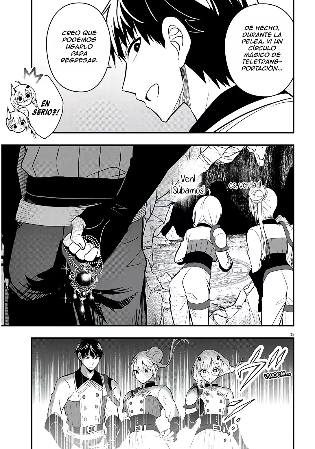 Henkyou Mob Kizoku no Uchi ni Totsuidekita Akuyaku Reijou ga, Mechakucha Dekiru Yoi Yome Nanda ga? - Capítulo 9 - Página 37 - LectorTMOo