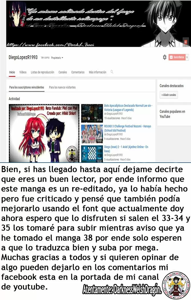 High-School DxD - Capítulo 35.50 - Página 7 - LectorTMOo