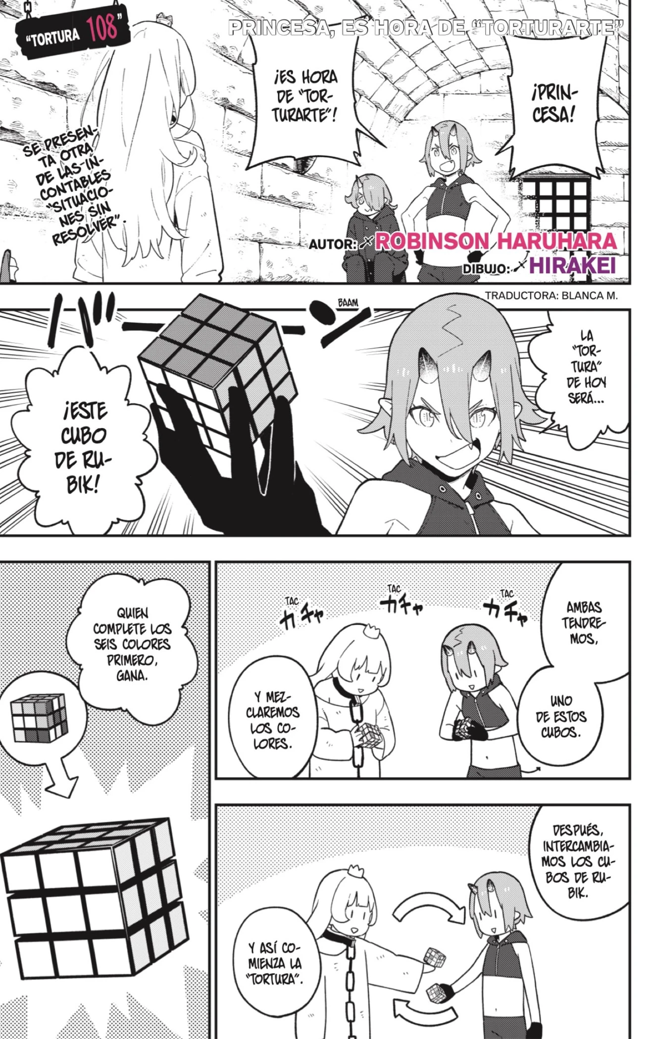 Hime-sama, "Goumon" no Jikan desu - Capítulo 108 - Página 1 - LectorTMOo