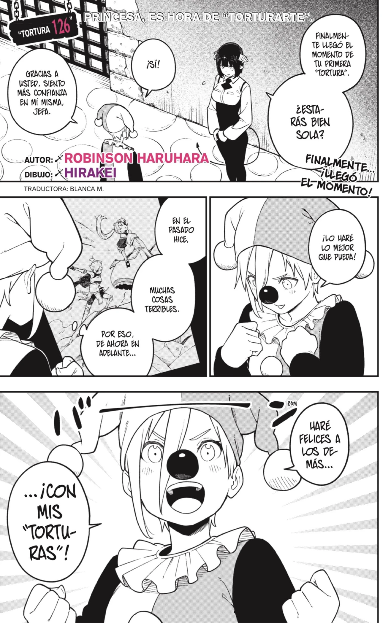 Hime-sama, "Goumon" no Jikan desu - Capítulo 126 - Página 1 - LectorTMOo