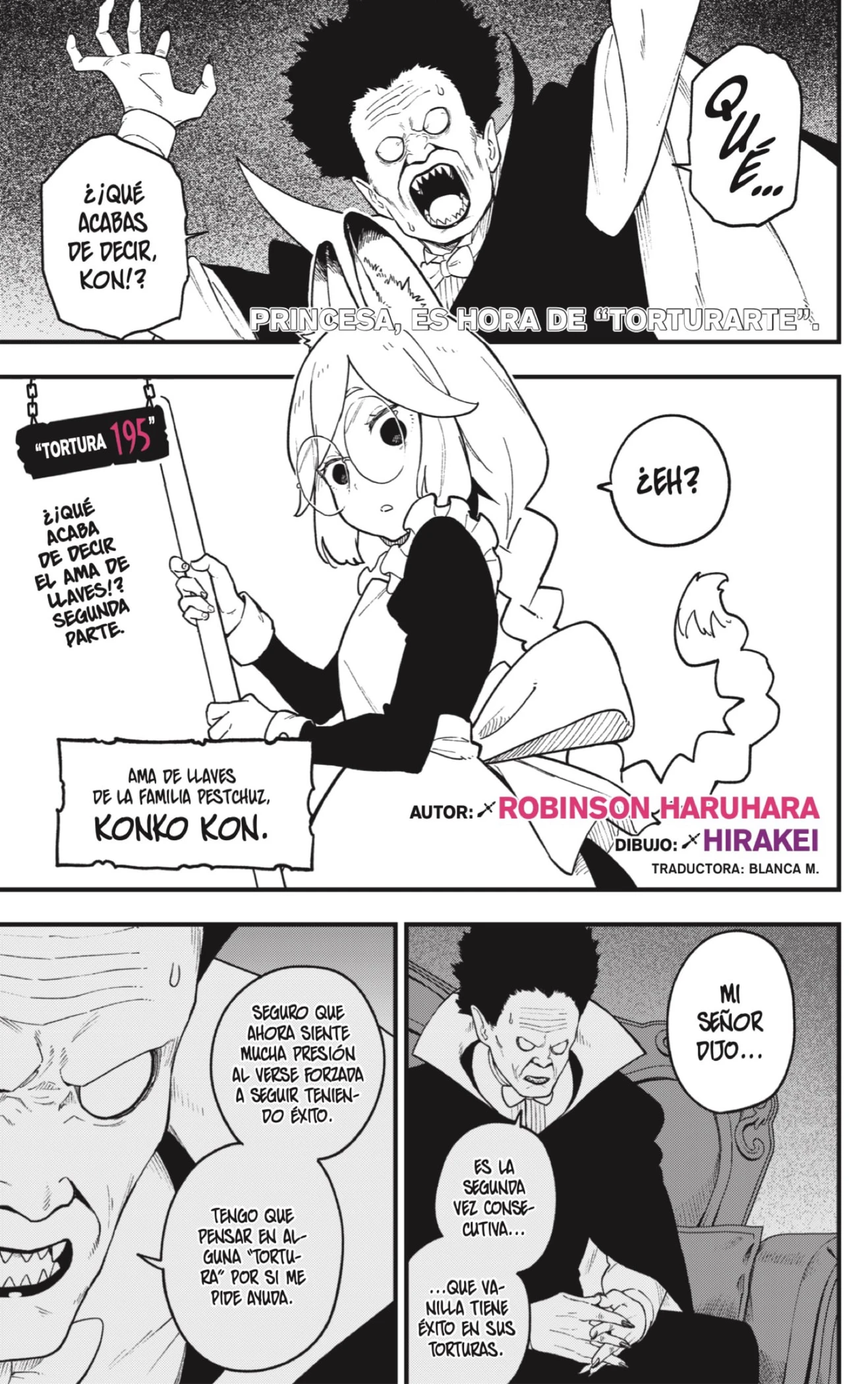 Hime-sama, "Goumon" no Jikan desu - Capítulo 195 - Página 1 - LectorTMOo