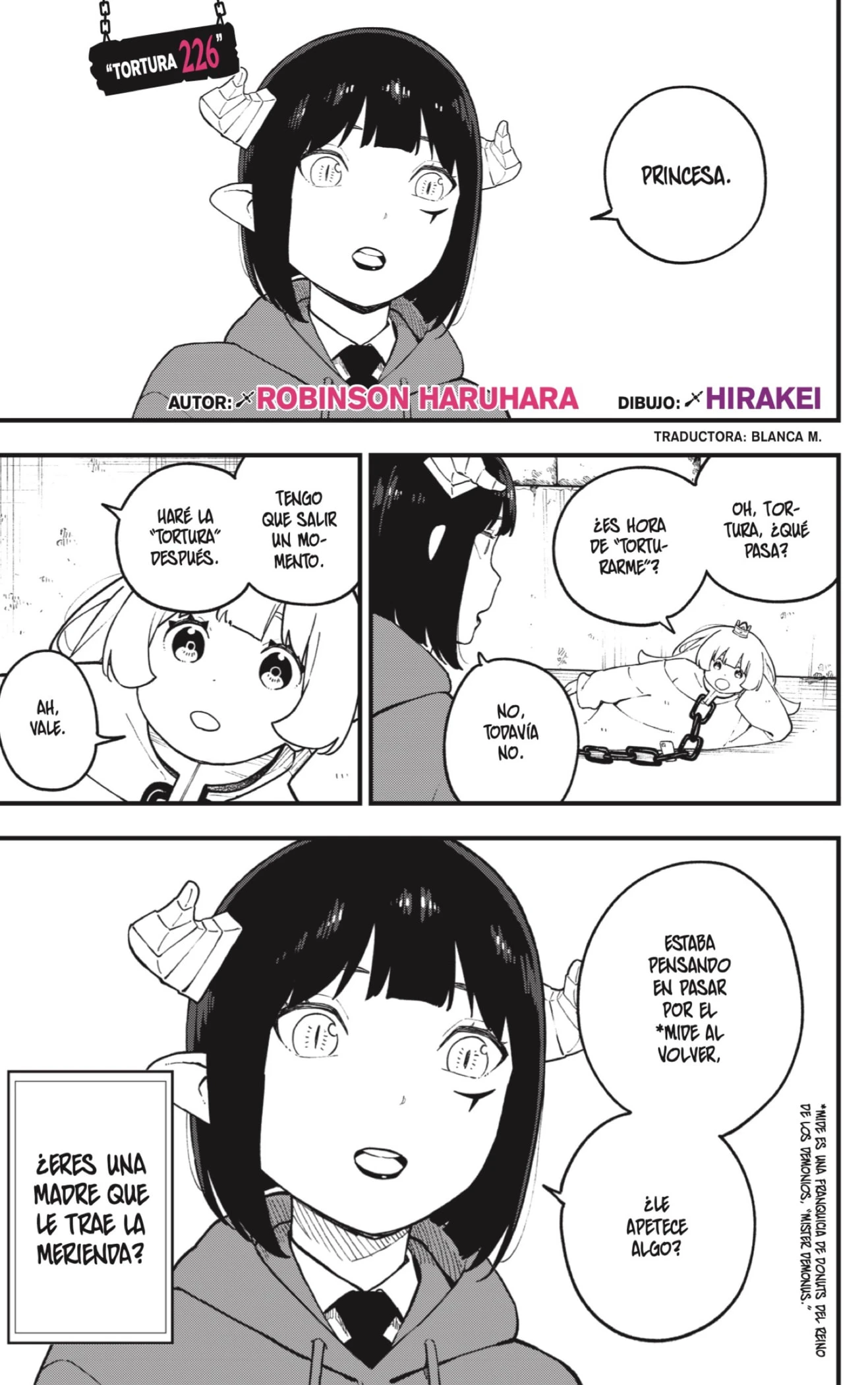 Hime-sama, "Goumon" no Jikan desu - Capítulo 226 - Página 1 - LectorTMOo