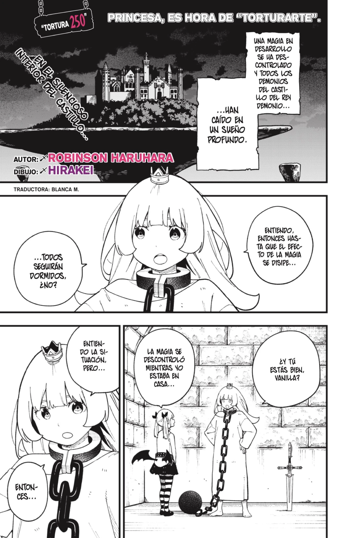 Hime-sama, "Goumon" no Jikan desu - Capítulo 250 - Página 1 - LectorTMOo