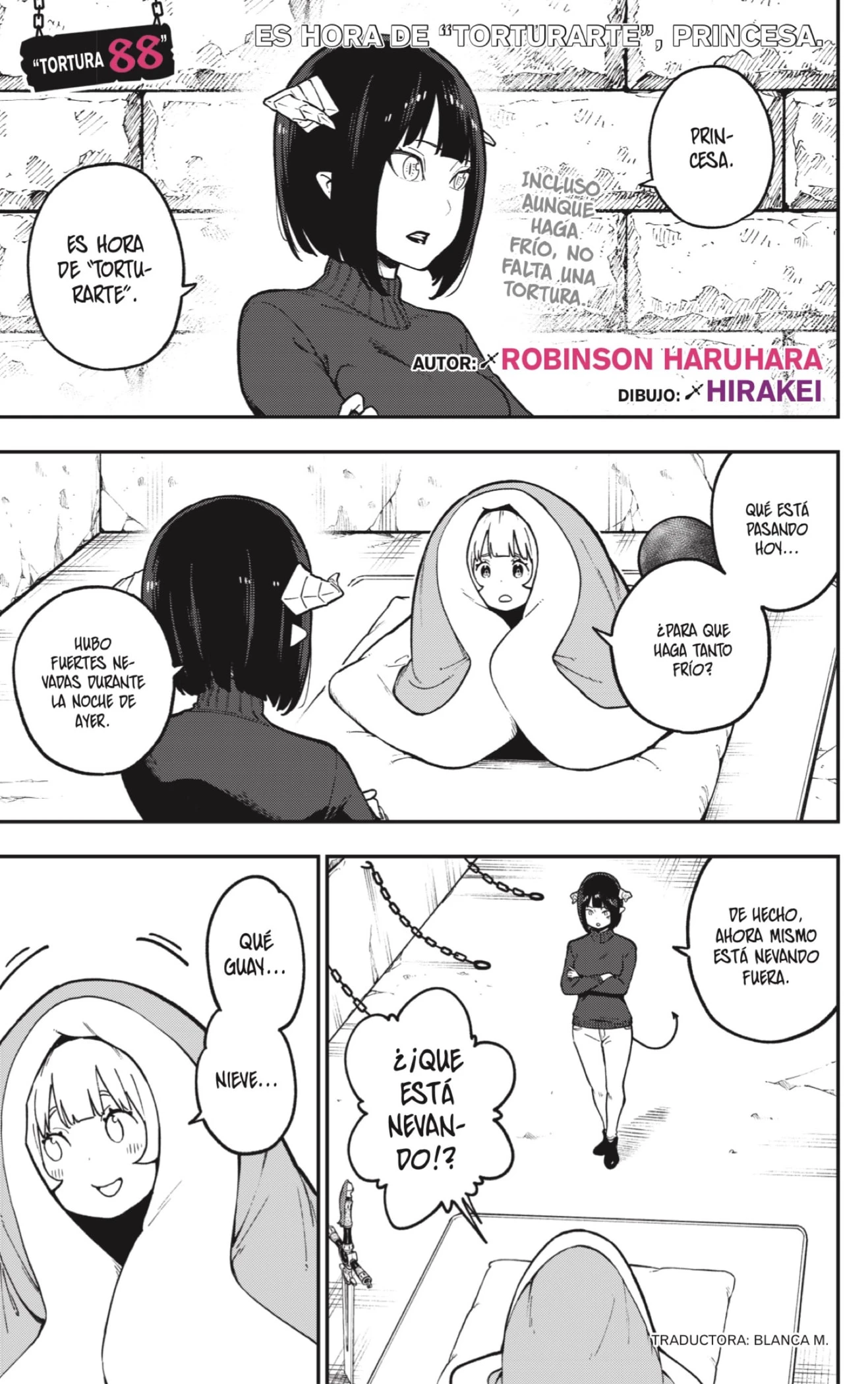 Hime-sama, "Goumon" no Jikan desu - Capítulo 88 - Página 1 - LectorTMOo