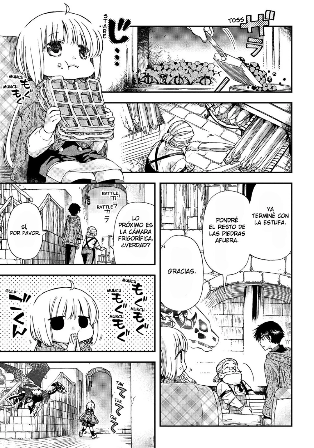 Hone Dragon No Mana Musume capítulo 8 página 4