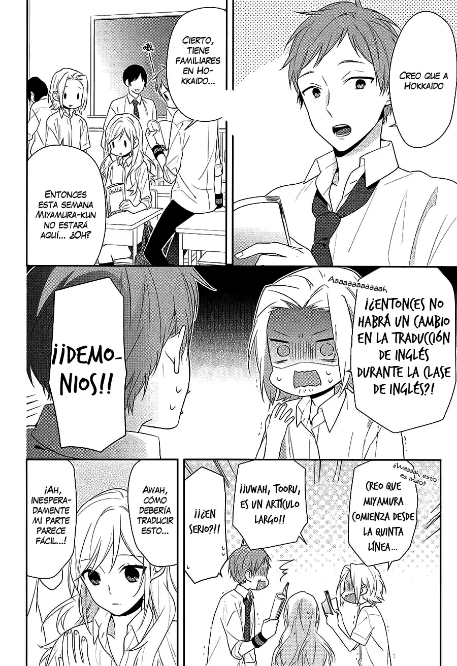 Horimiya - Capítulo 34 - Página 6 - LectorTMOo