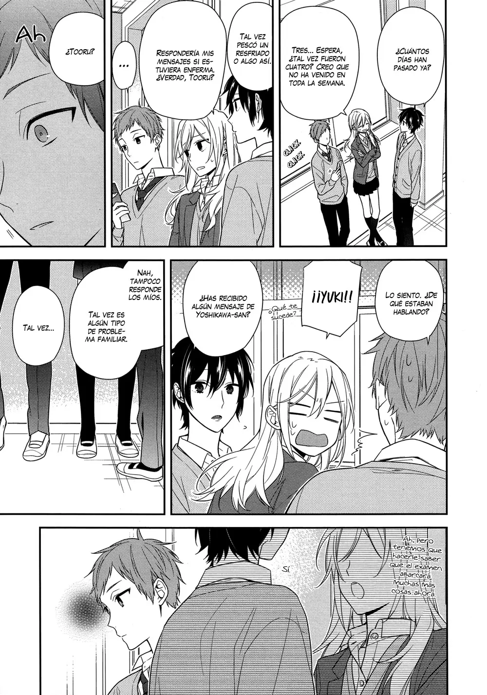 Horimiya - Capítulo 58 - Página 17 - LectorTMOo