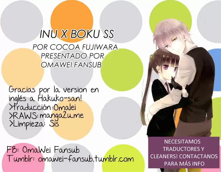 Inu x Boku SS - Capítulo 36 - Página 1 - LectorTMOo