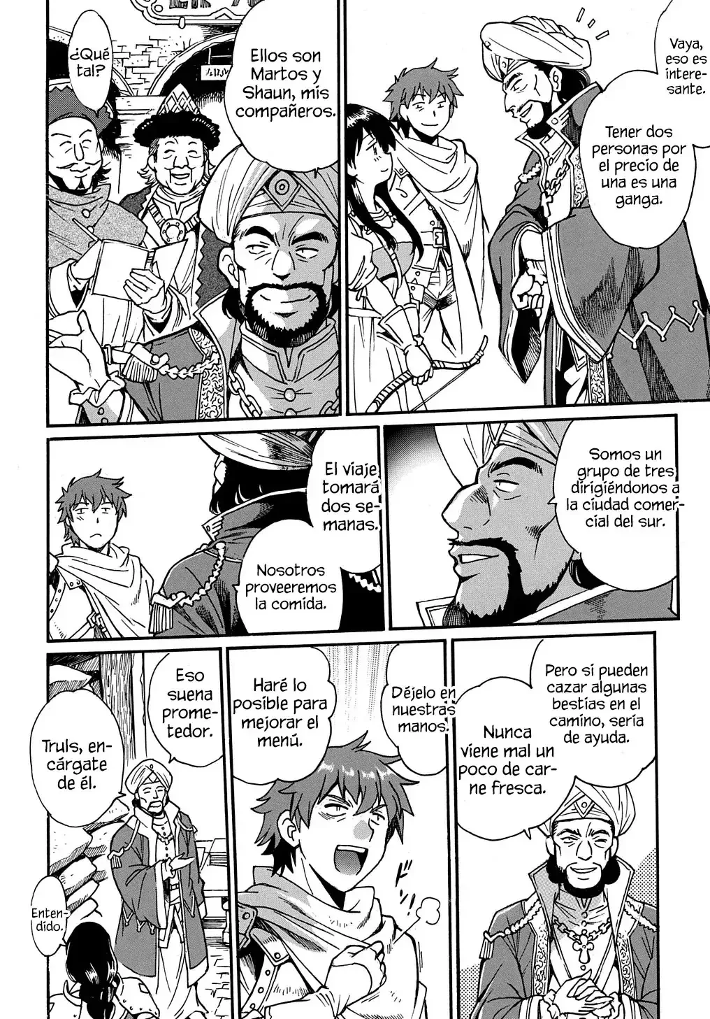 Isekai Kimagure Burari Tabi: Dorei Harem o Soete - Capítulo 12 - Página 7 - LectorTMOo